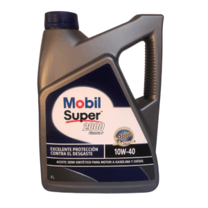 Aceite Motor Mobil 10W40 Semi Sintético